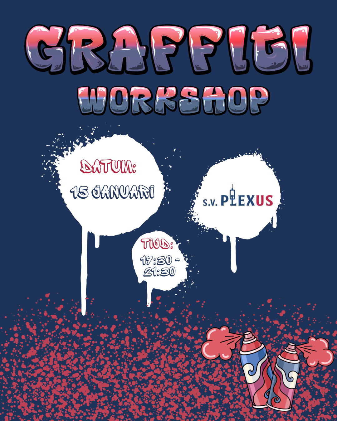 Grafitti workshop eerstejaars