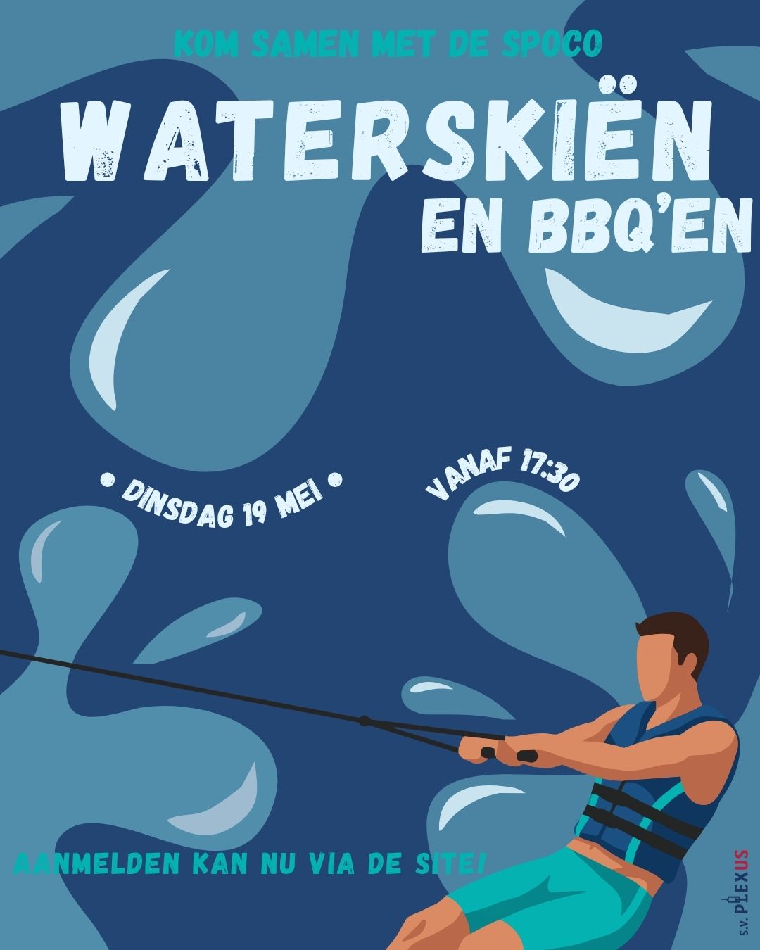 Waterskiën en BBQ’en