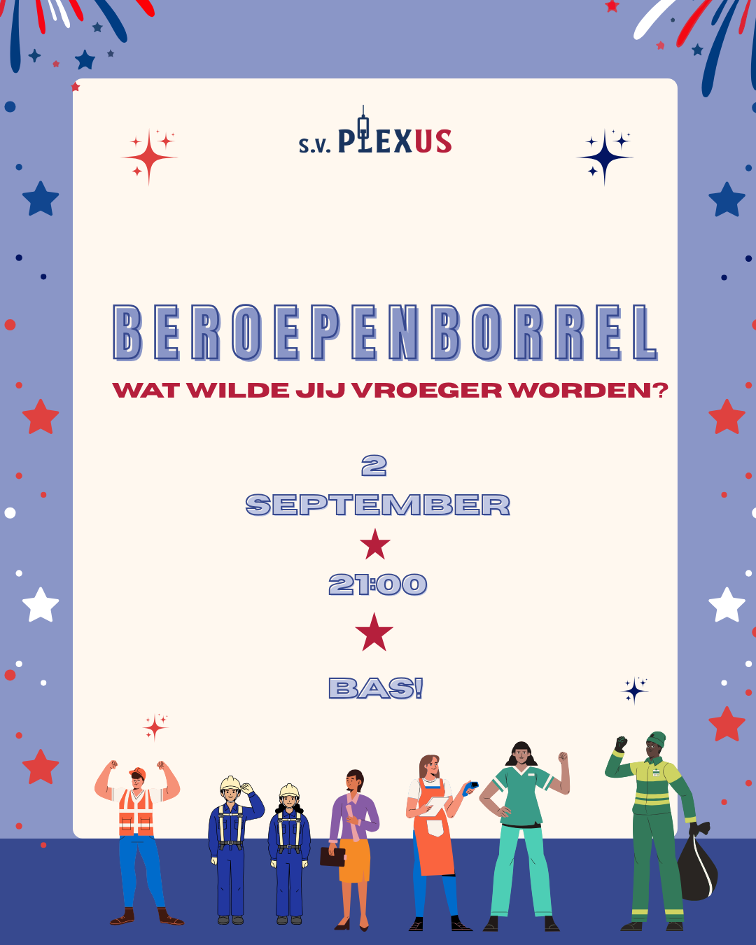 Borrel van de maand